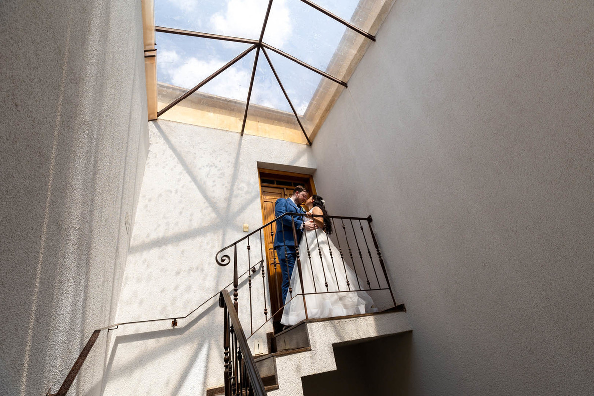 foto de casamento no restaurante amici em ribeirao preto