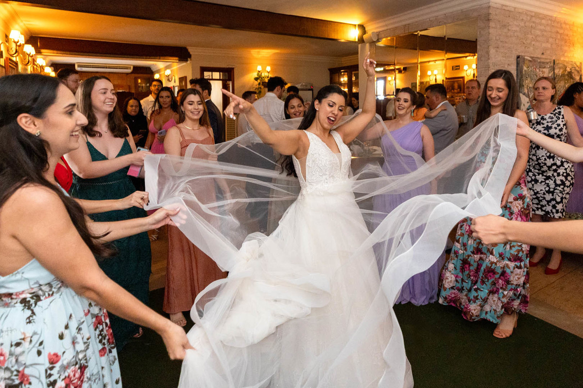 foto de casamento no restaurante amici em ribeirao preto