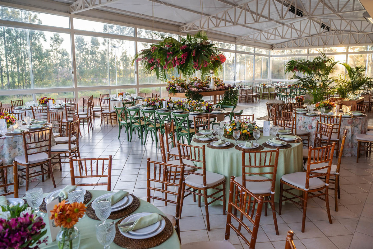 Decoração casamento parque São Miguel São Carlos