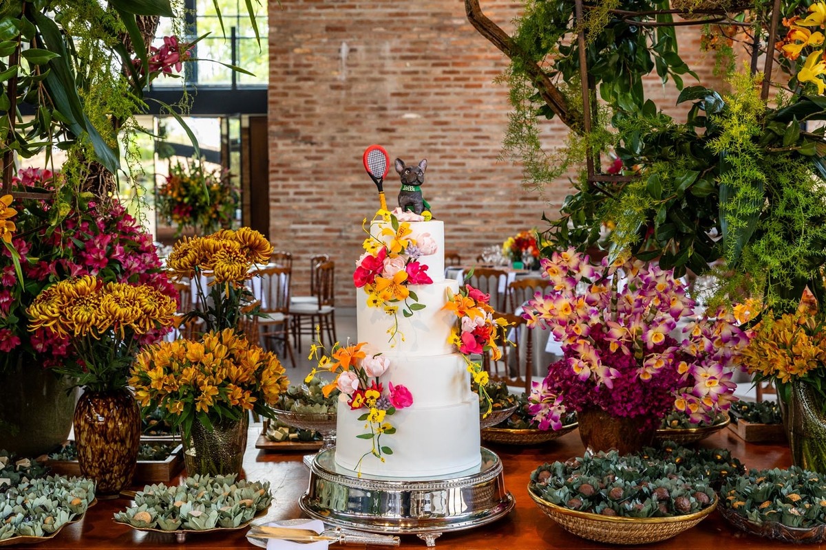 bolo de casamento espaço loy