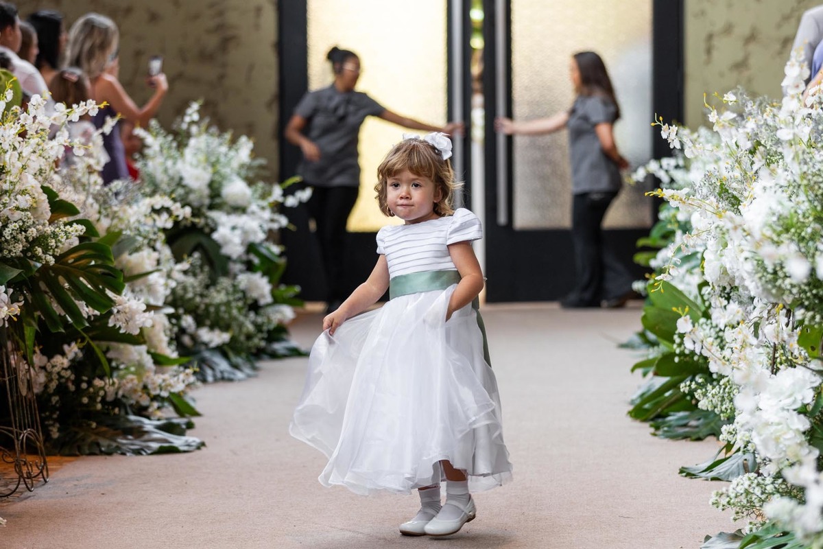daminha no espaço loy casamento