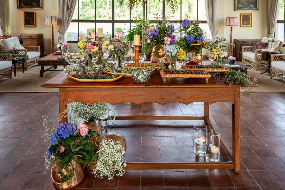 mesa dos doces casamento vinícola biagi