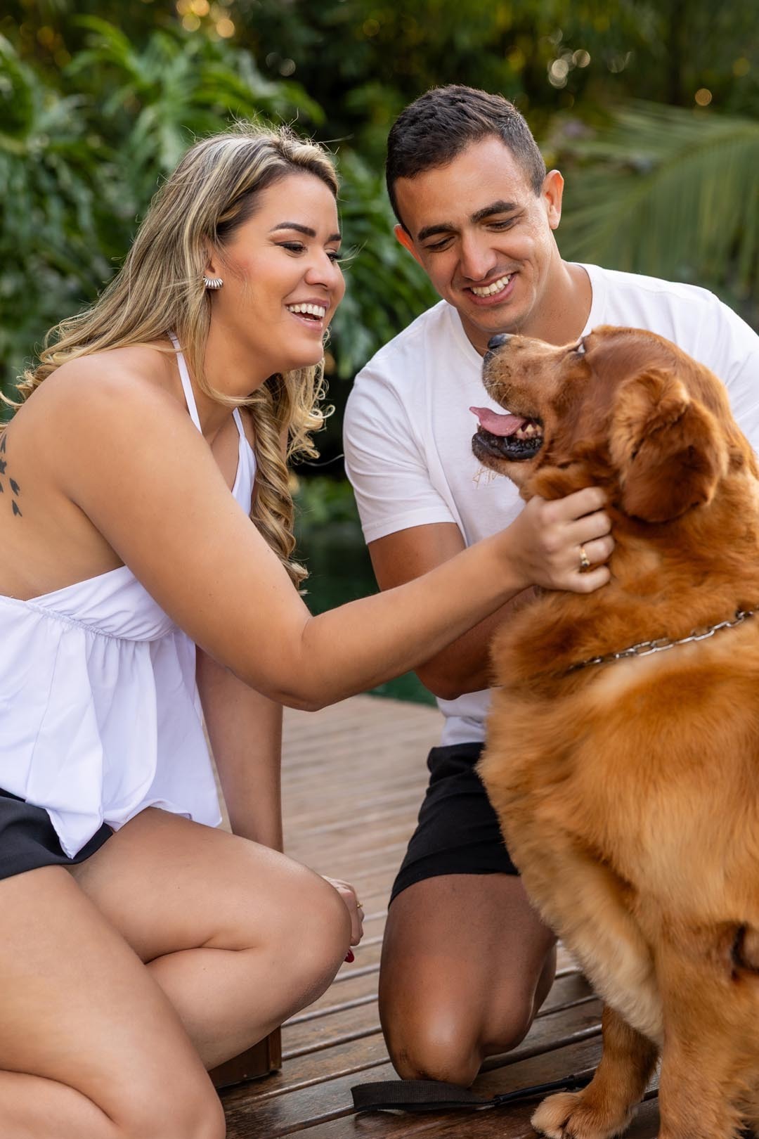 pré wedding com cachorro