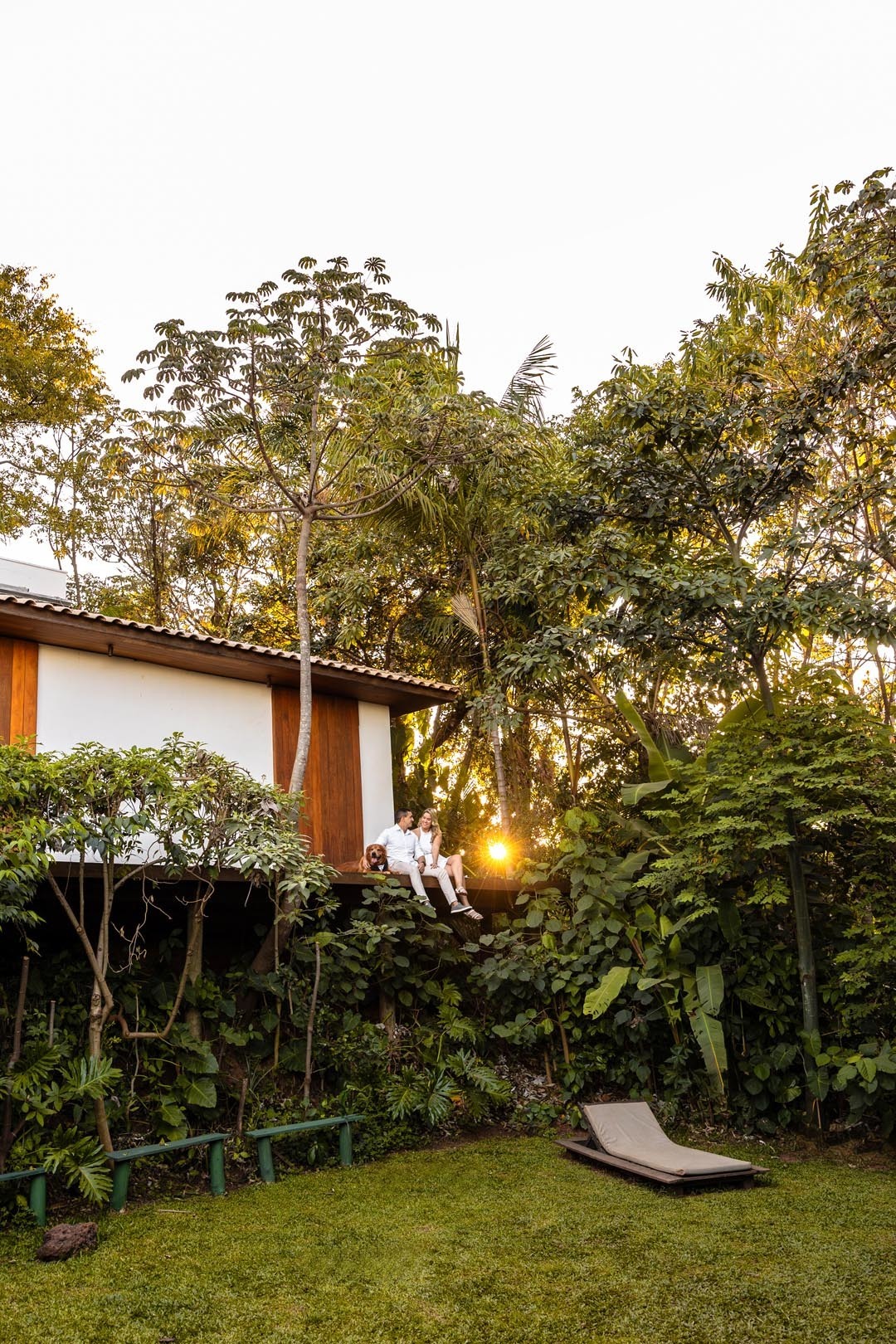 Ensaio Pre Wedding Vila das Embaúbas – Casa de Vidro, em Franca/SP Leandro Frin fotografo