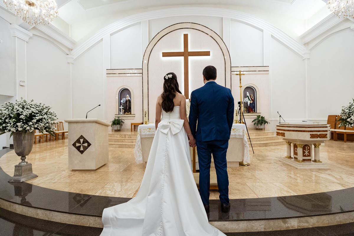 casamento Religioso Paroquia santa angela ribeirao preto