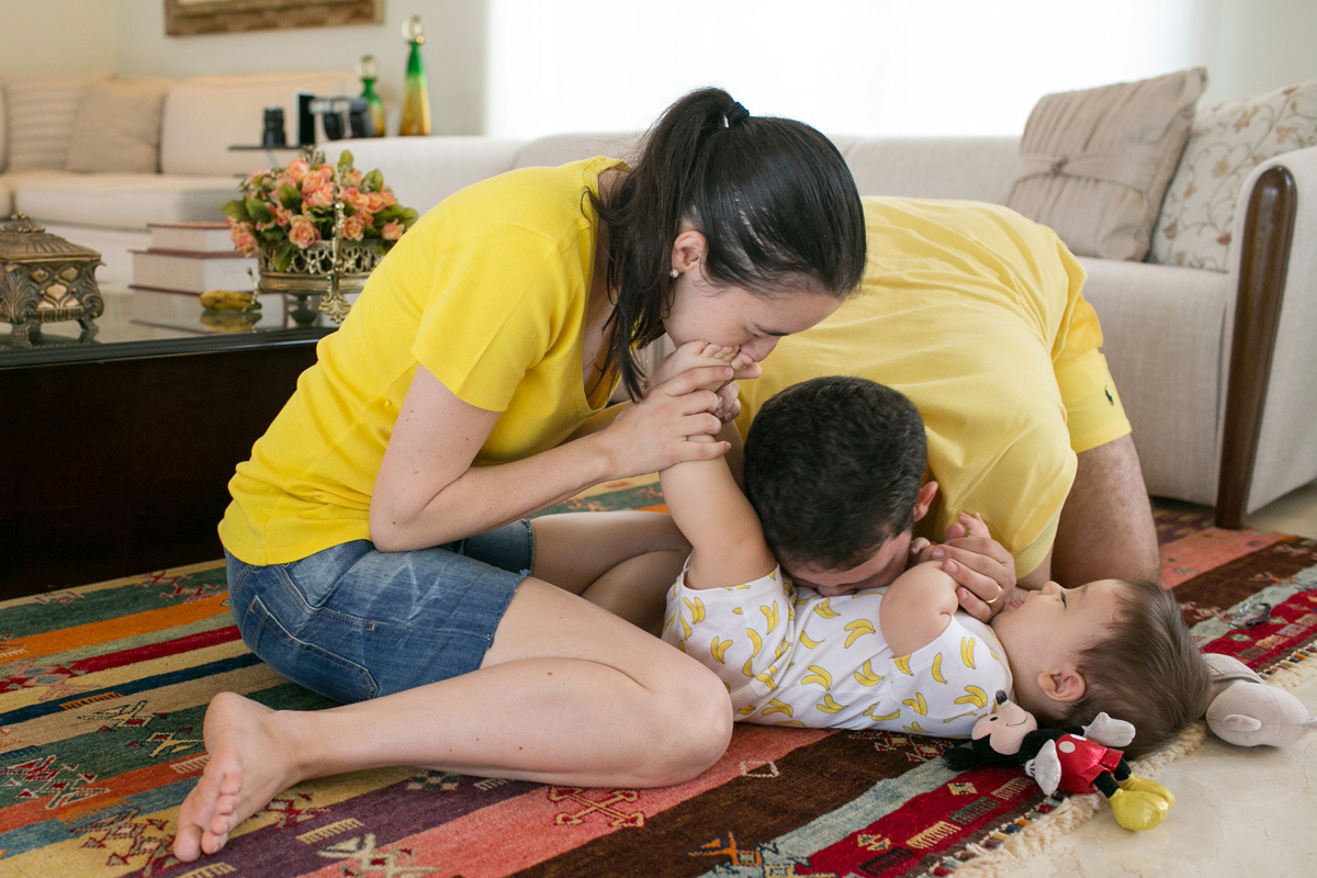 ensaio fotográfico de família divertido, ribeirão preto, fotógrafo leandro frin
