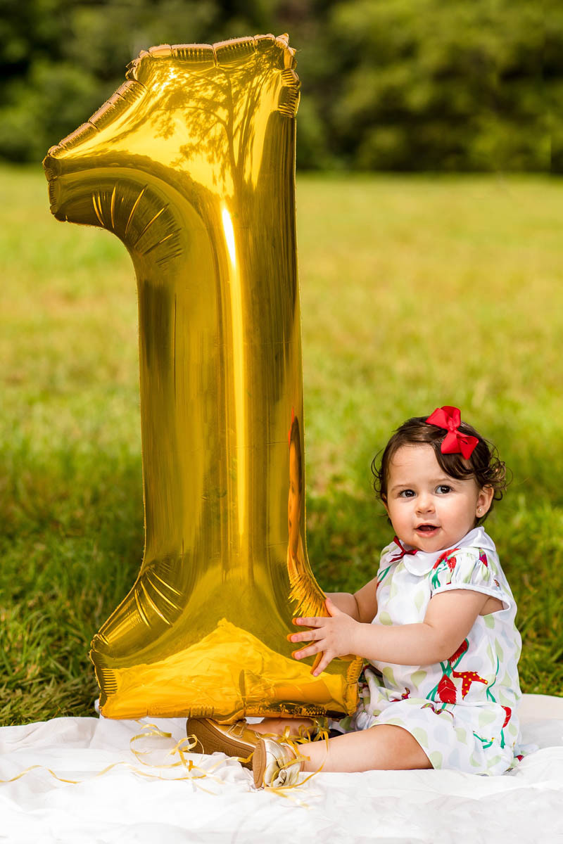Aniversário de 1 ano Letícia, fotógrafo de aniversario infantil ribeirão preto sp