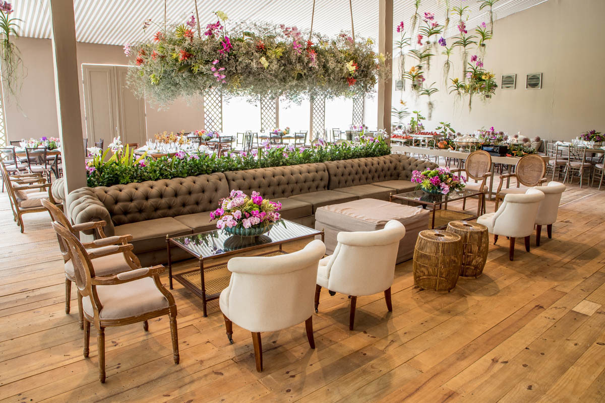 decoração do Renato Aguiar festas em um casamento 
