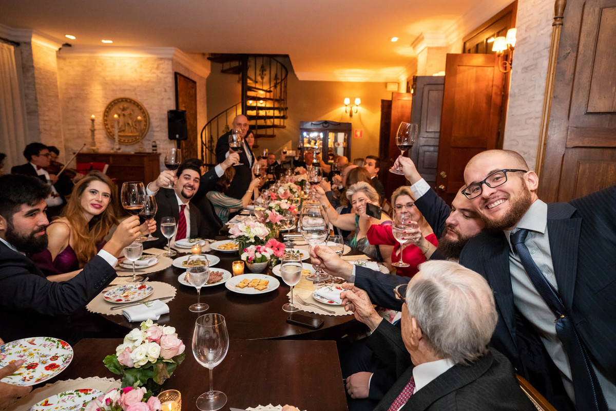 Brinde Casamento Ristorante Amici