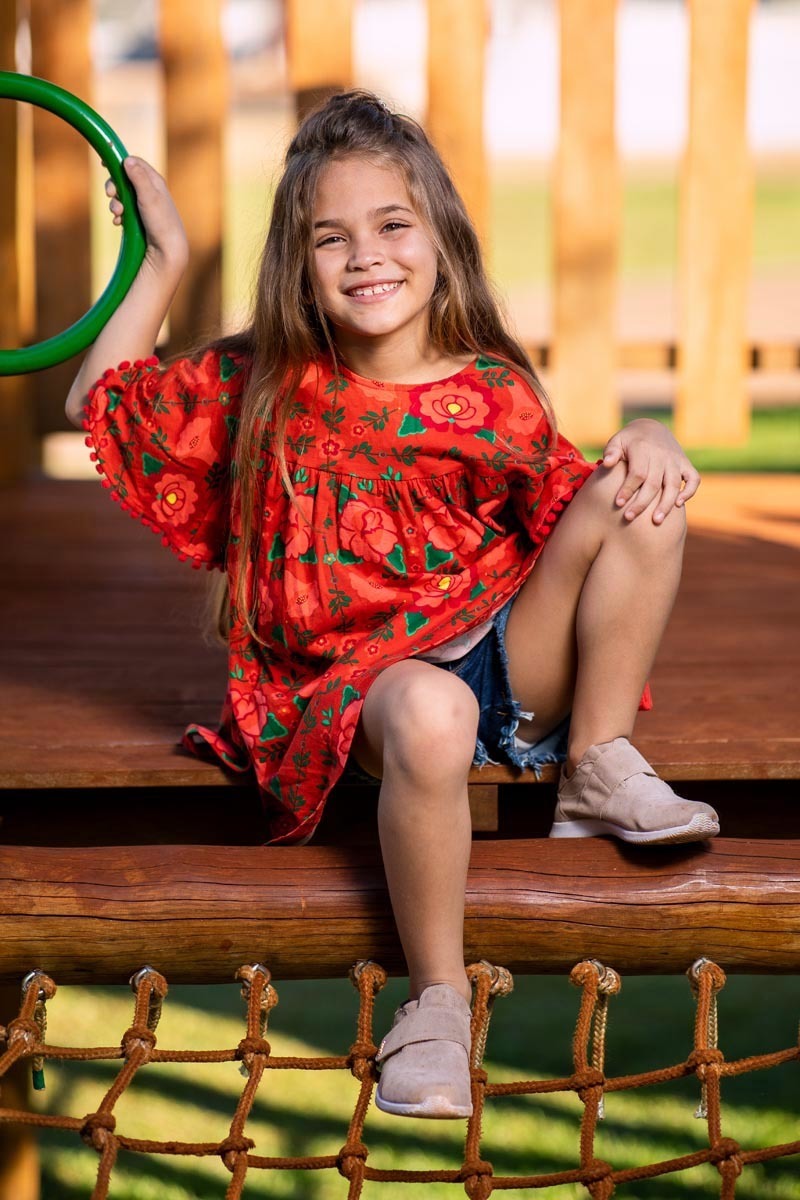 fotografia infantil em Ribeirão Preto no parquinho Giovanna Cabral