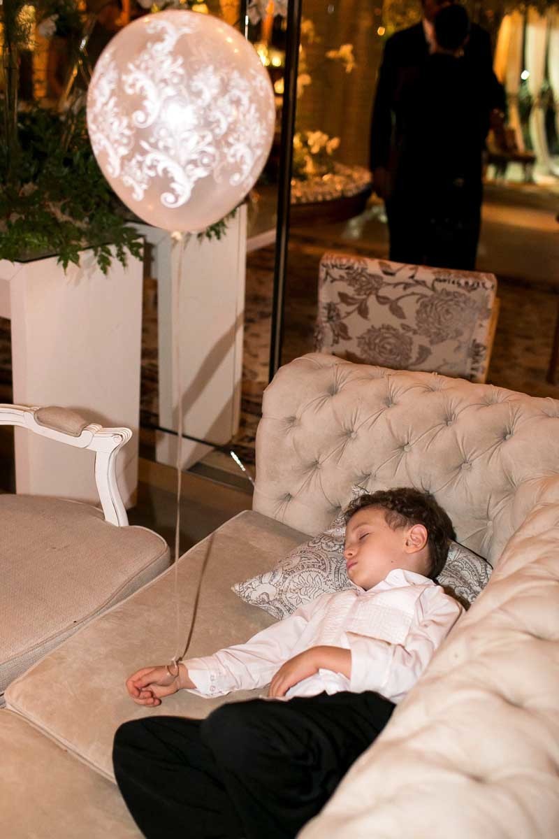 soninho no casamento