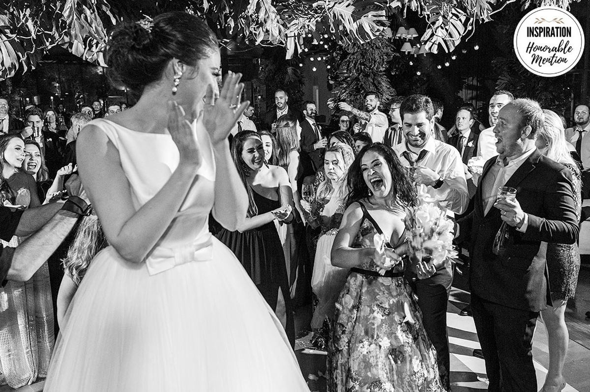 Foto de casamento premiada com menção honrosa de Leandro Frin no Inspiration Photographer
