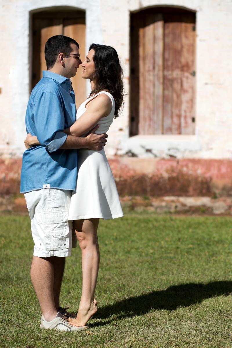ensaio pré casamento realizado na cidade de Ribeirão Preto no restaurante Tulha