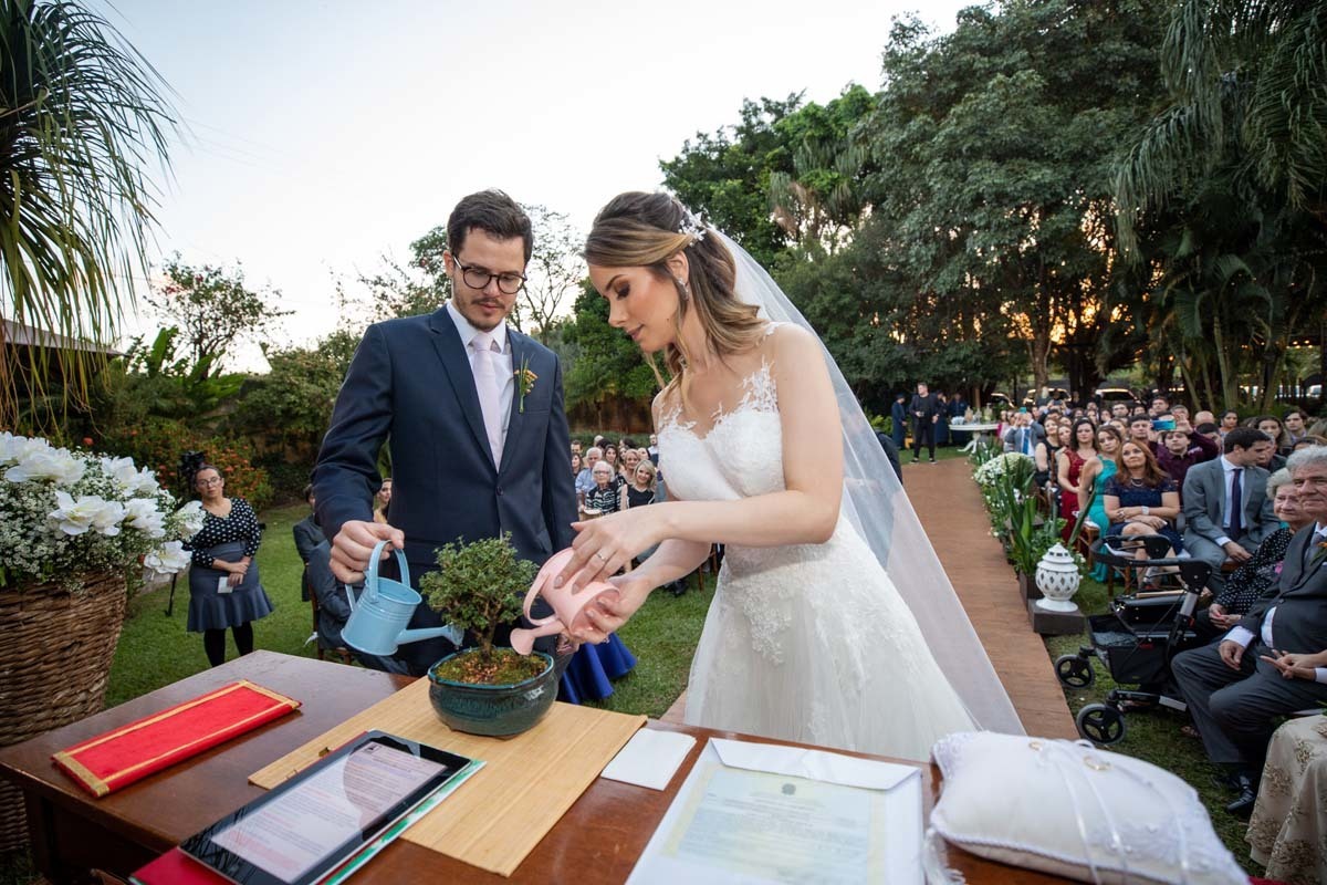 noivos casamento Villa do Lago