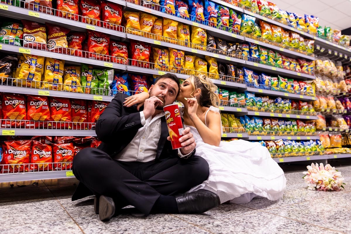 ensaio pre wedding supermercado mialich em ribeirão preto