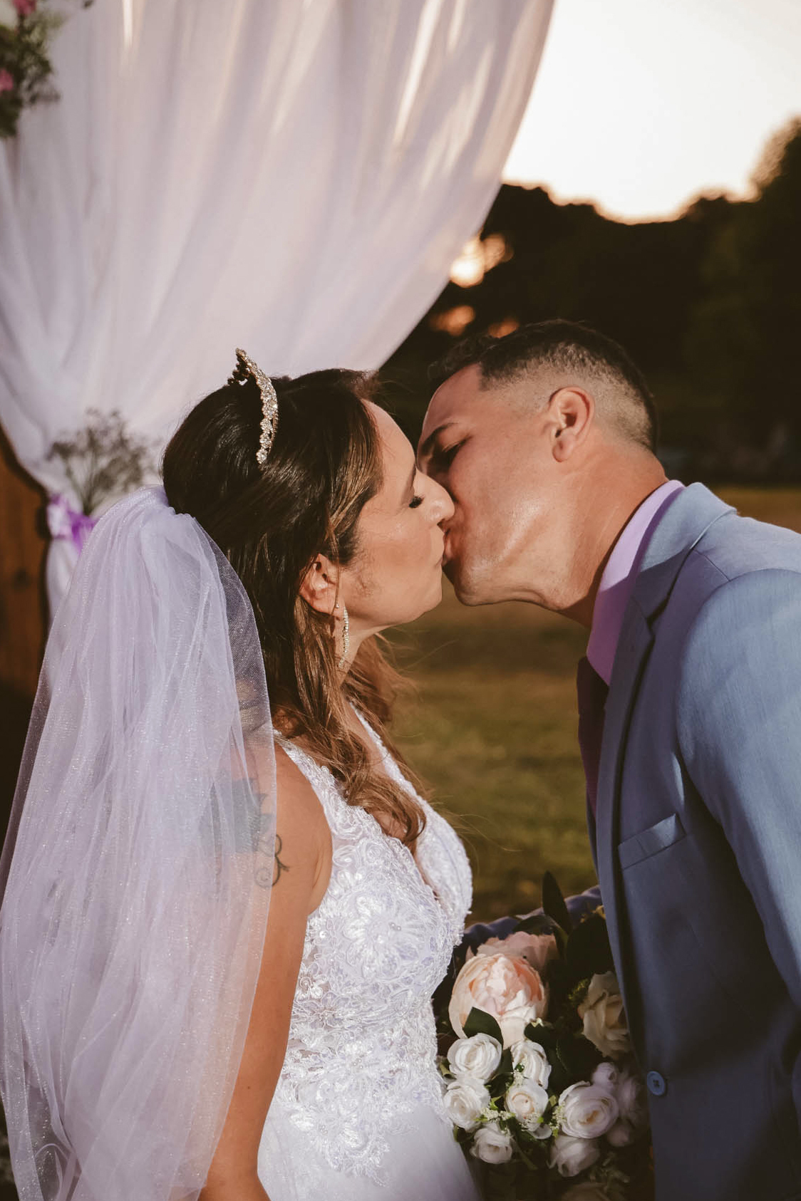 Casamento ao por do Sol em Canela