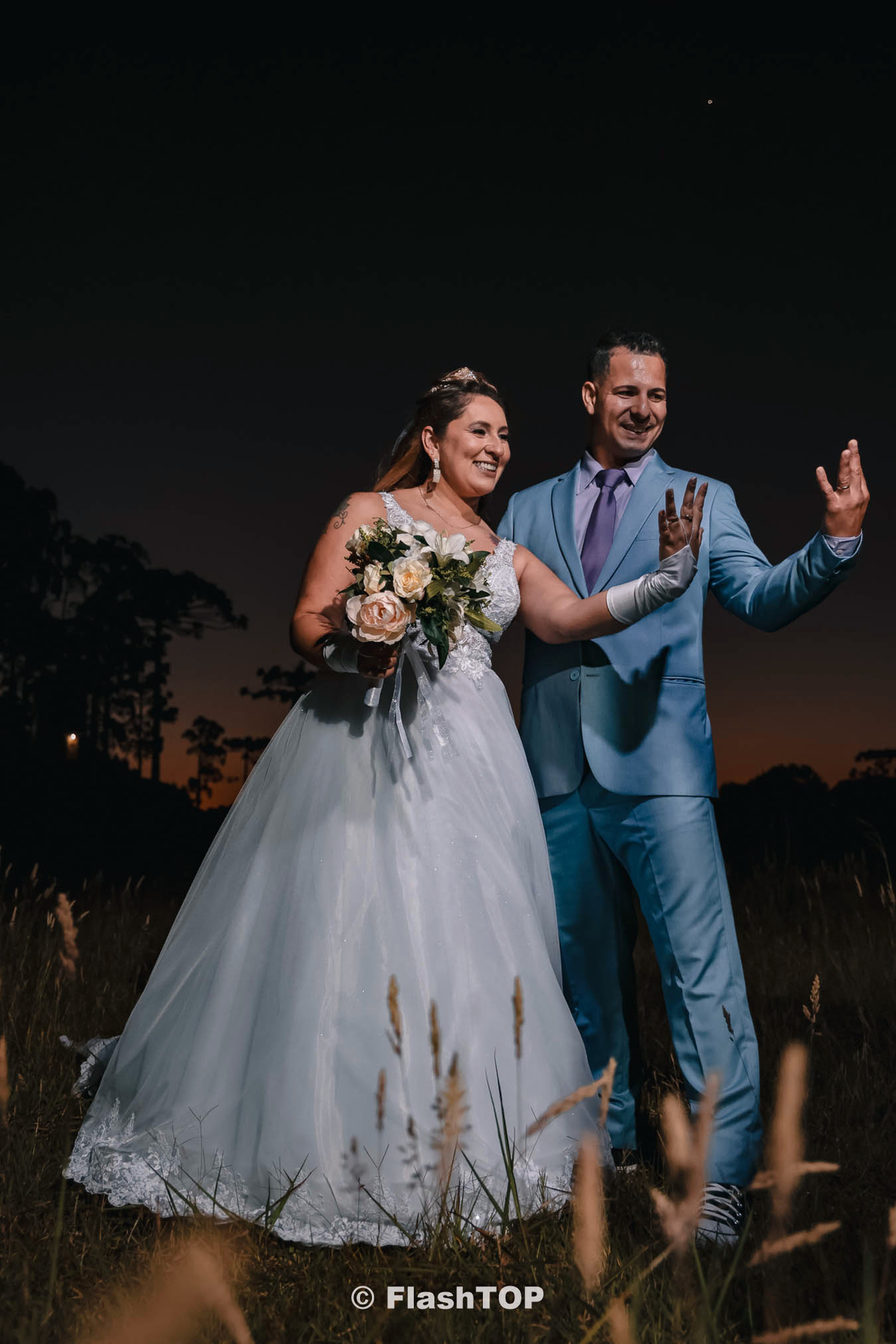 Casamento ao por do Sol em Canela