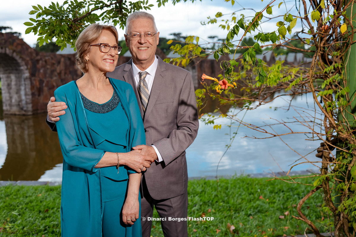 Fotos de Bodas de Ouro surpresa na serra gaúcha