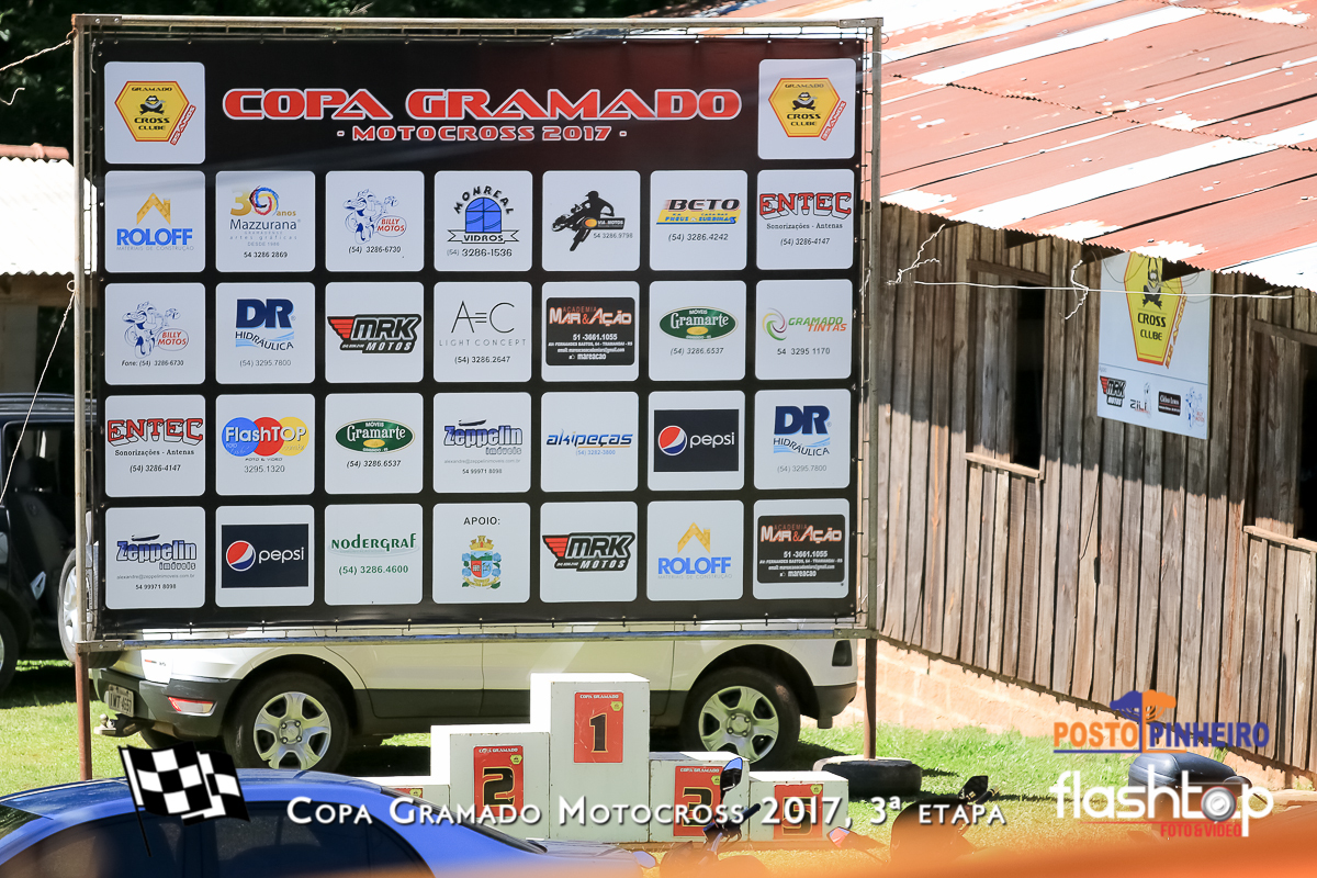 Copa Gramado de MOTOCROSS 2017 terceira etapa, 15 de Outubro