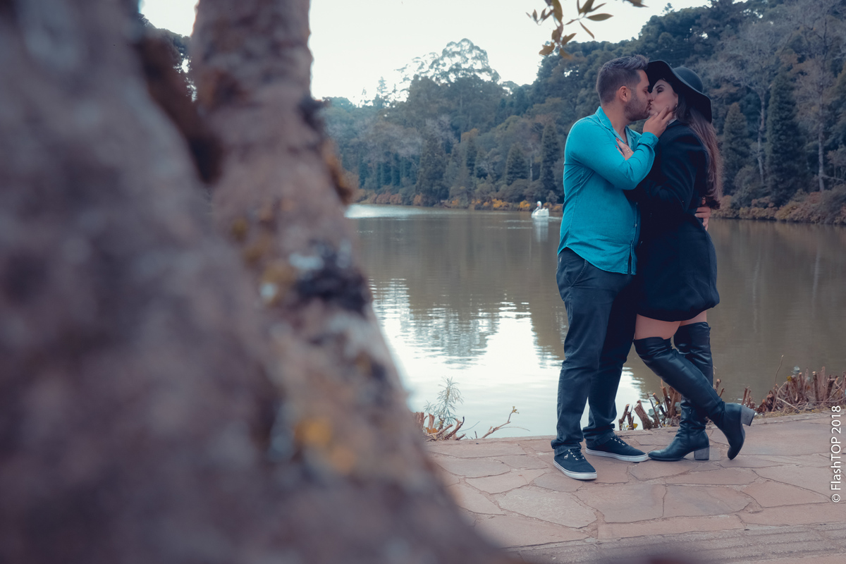 Fotografia de Casal em Gramado