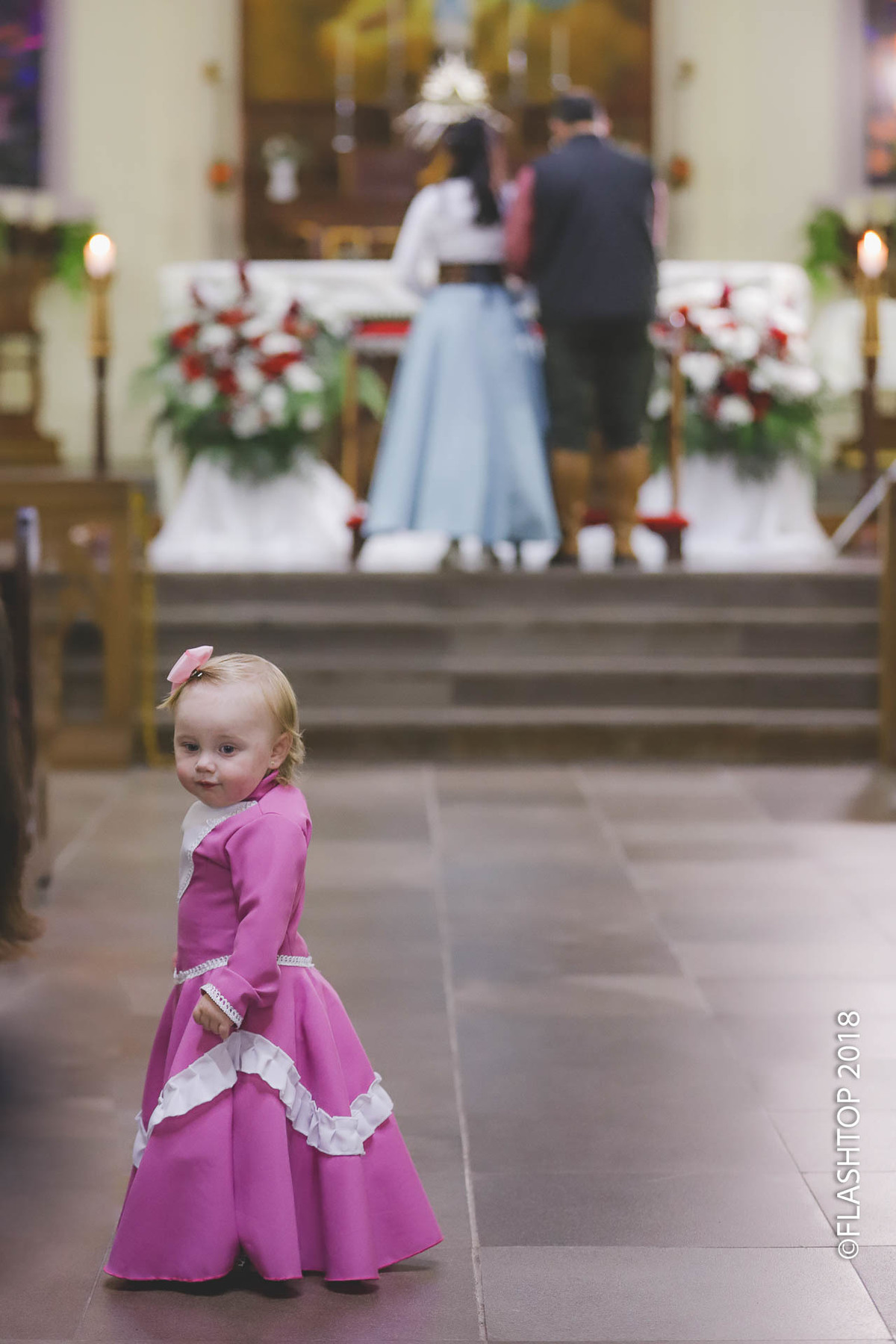 Igreja matriz de Canela, Nsra. de Lourdes foi escolhida pelo casal Andréia e Cristiano (Ximango) para ser realizada a cerimônia religiosa de casamento