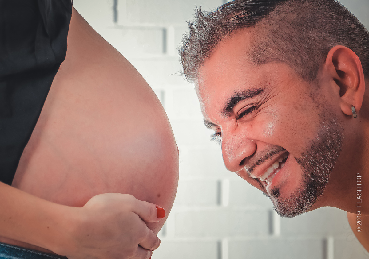 Sessão Fotográfica gestante em estúdio em Gramado e Canela