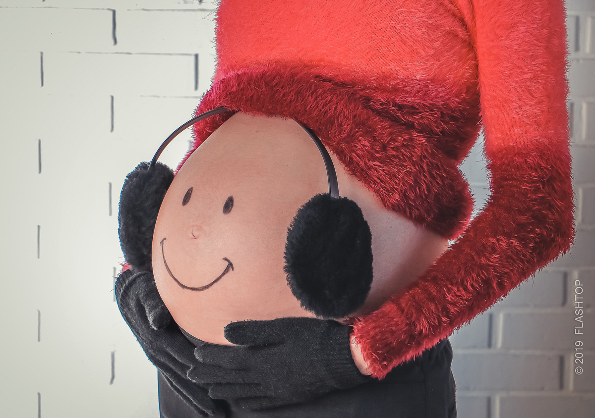 Sessão Fotográfica gestante em estúdio em Gramado e Canela