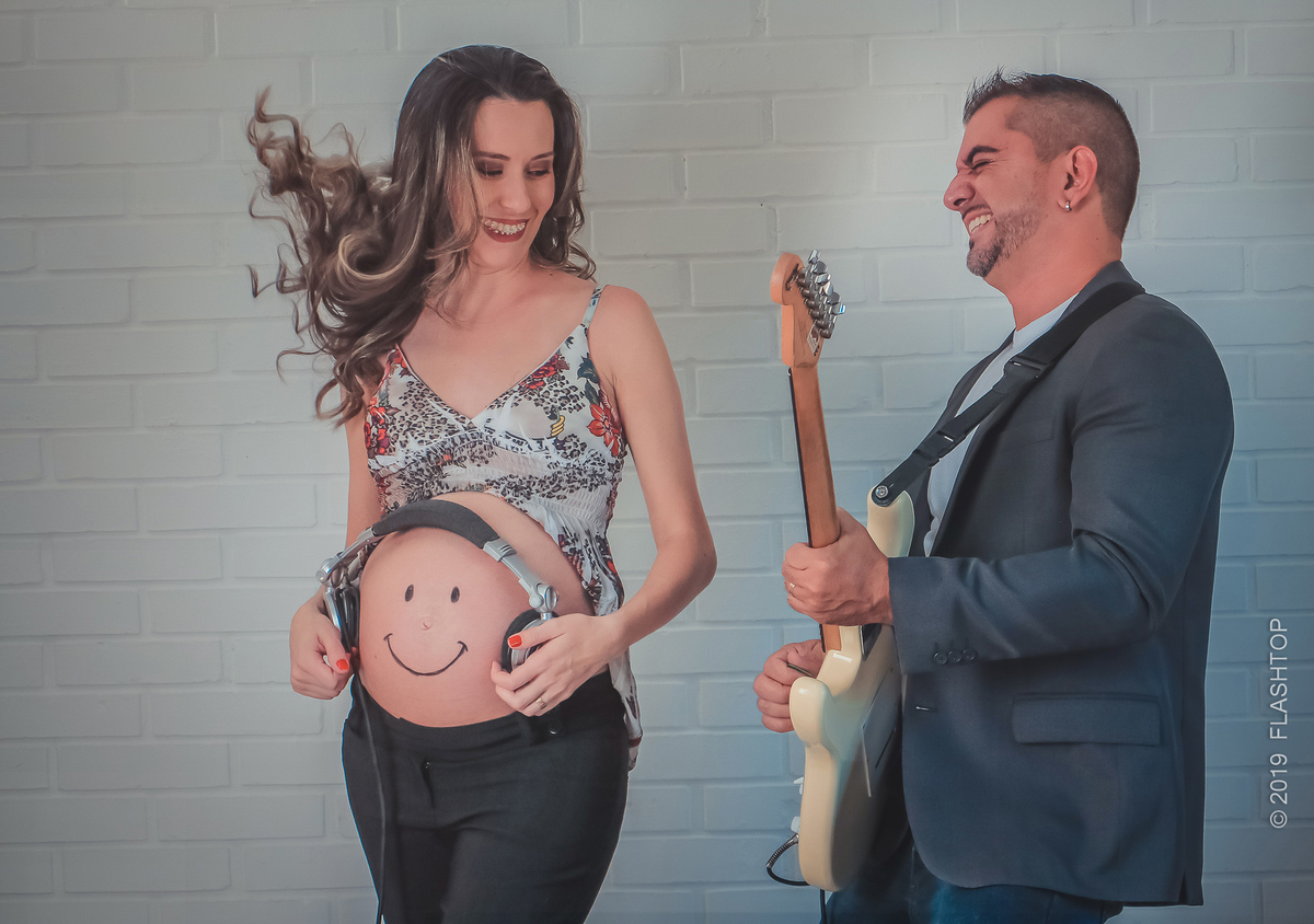 Sessão Fotográfica gestante em estúdio em Gramado e Canela