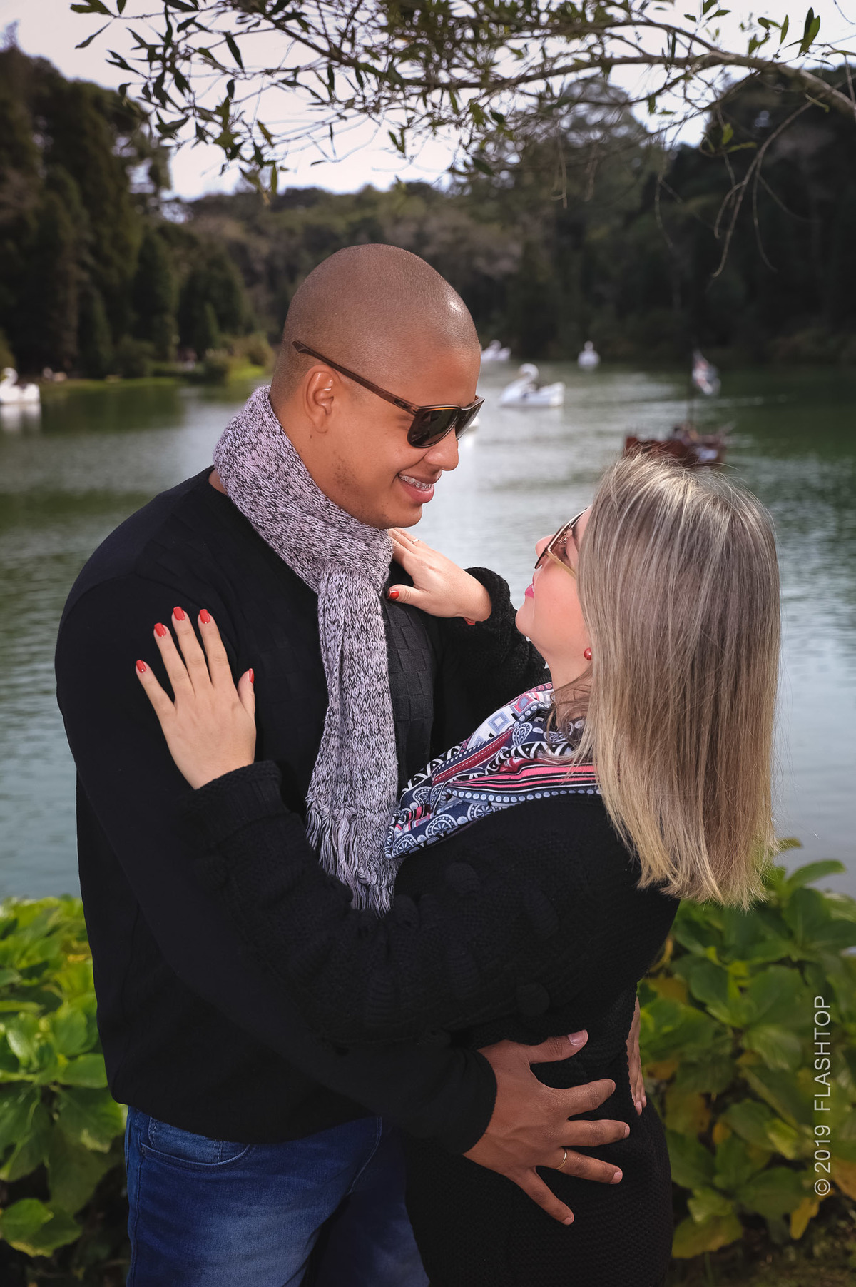 Ensaio fotográfico de casal em Gramado