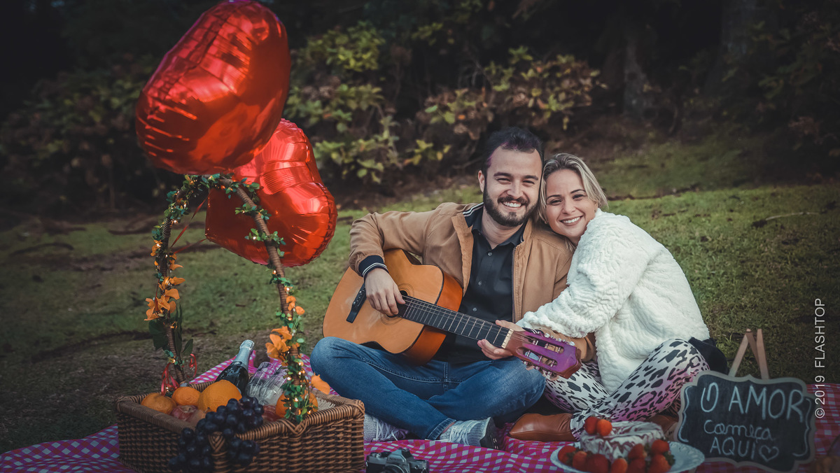 Piquenique mais pedido de casamento em Gramado 