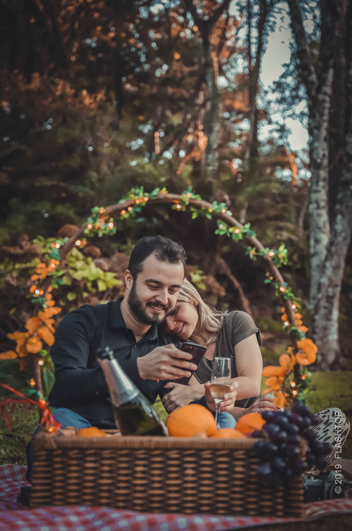 Piquenique mais pedido de casamento em Gramado 