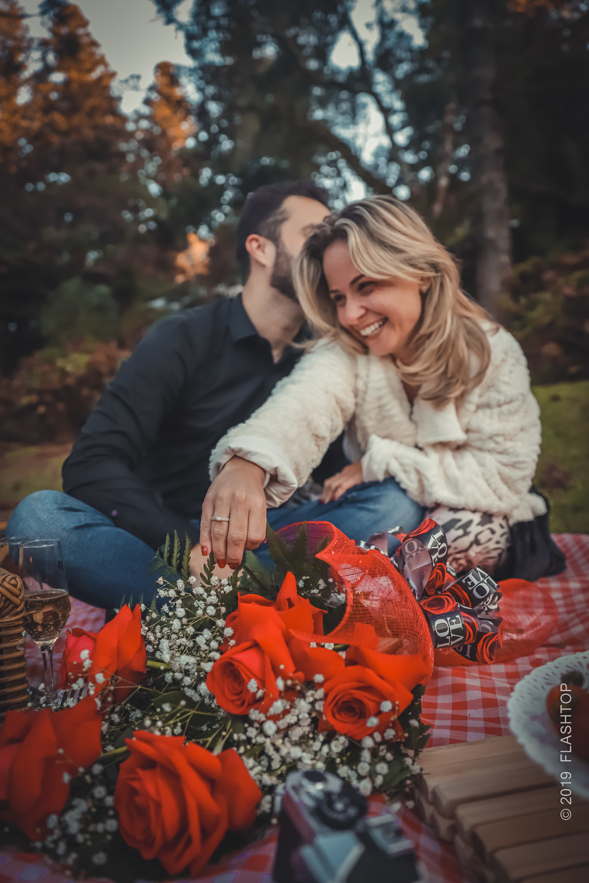 Piquenique mais pedido de casamento em Gramado 