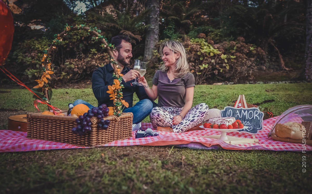 Piquenique mais pedido de casamento em Gramado 