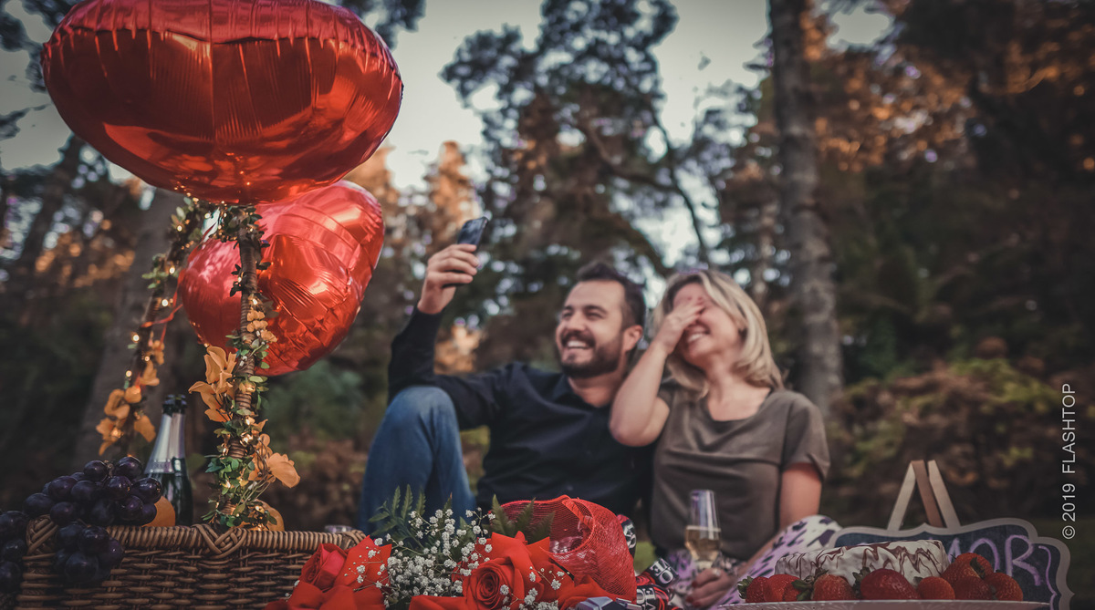 Piquenique mais pedido de casamento em Gramado 