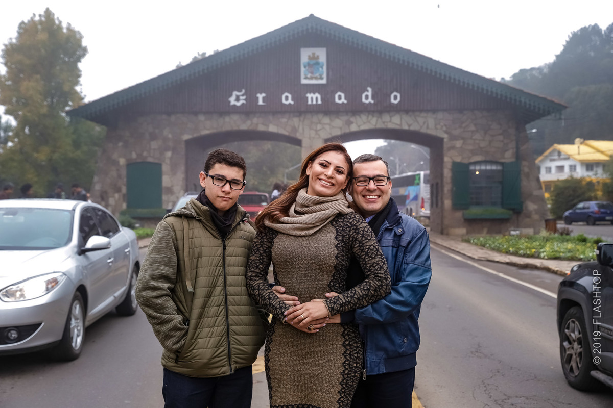 Ensaio fotográfico de família em Gramado