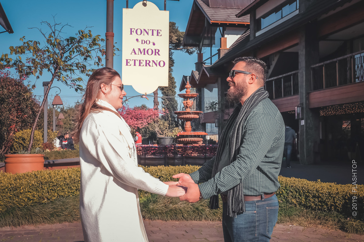 Ensaio casal em Gramado