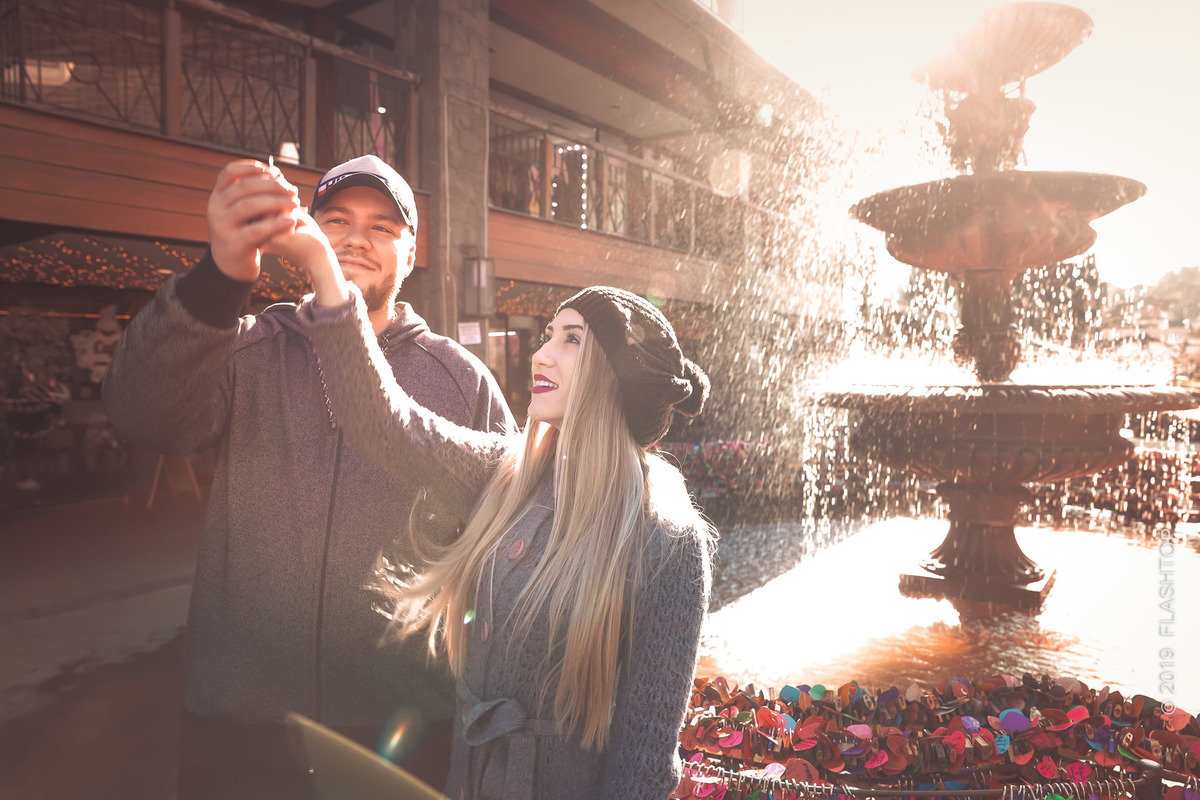 Ensaio fotográfico casal mais pedido de casamento em Gramado