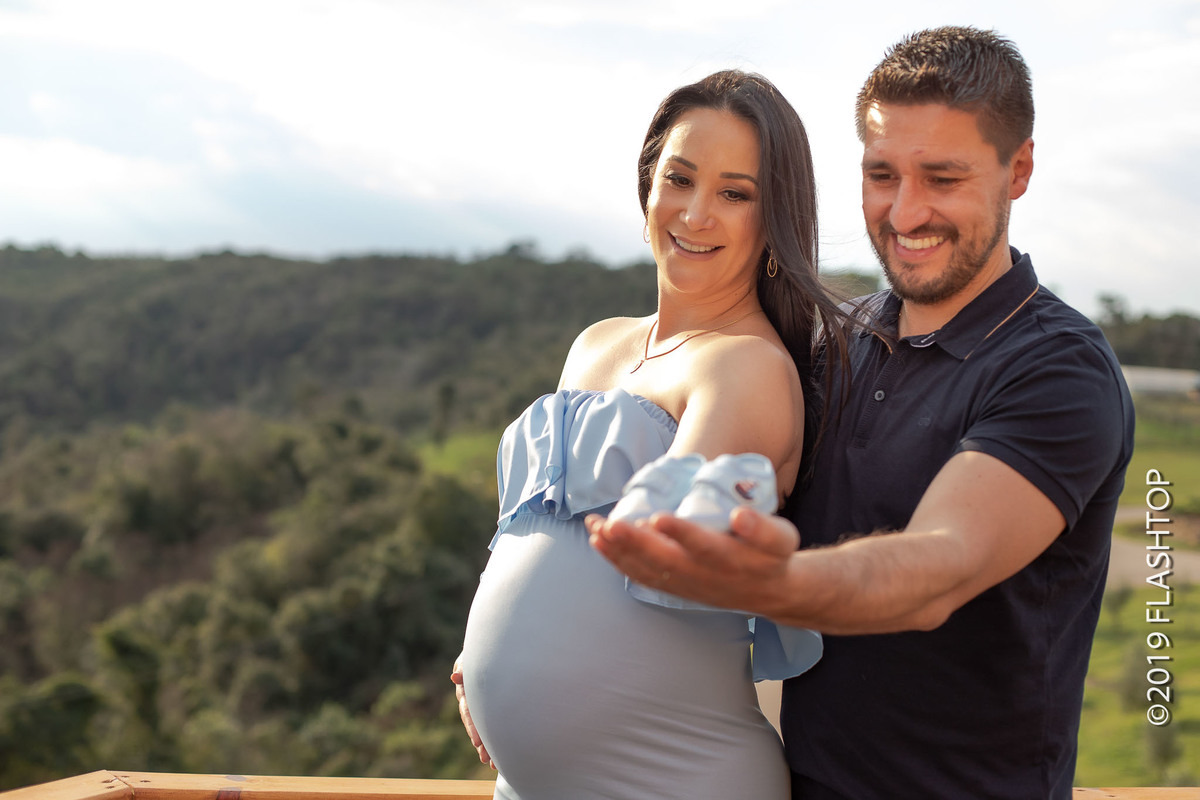 Fotografia de gestante Olivas de Gramado a espera do Vicenzo
