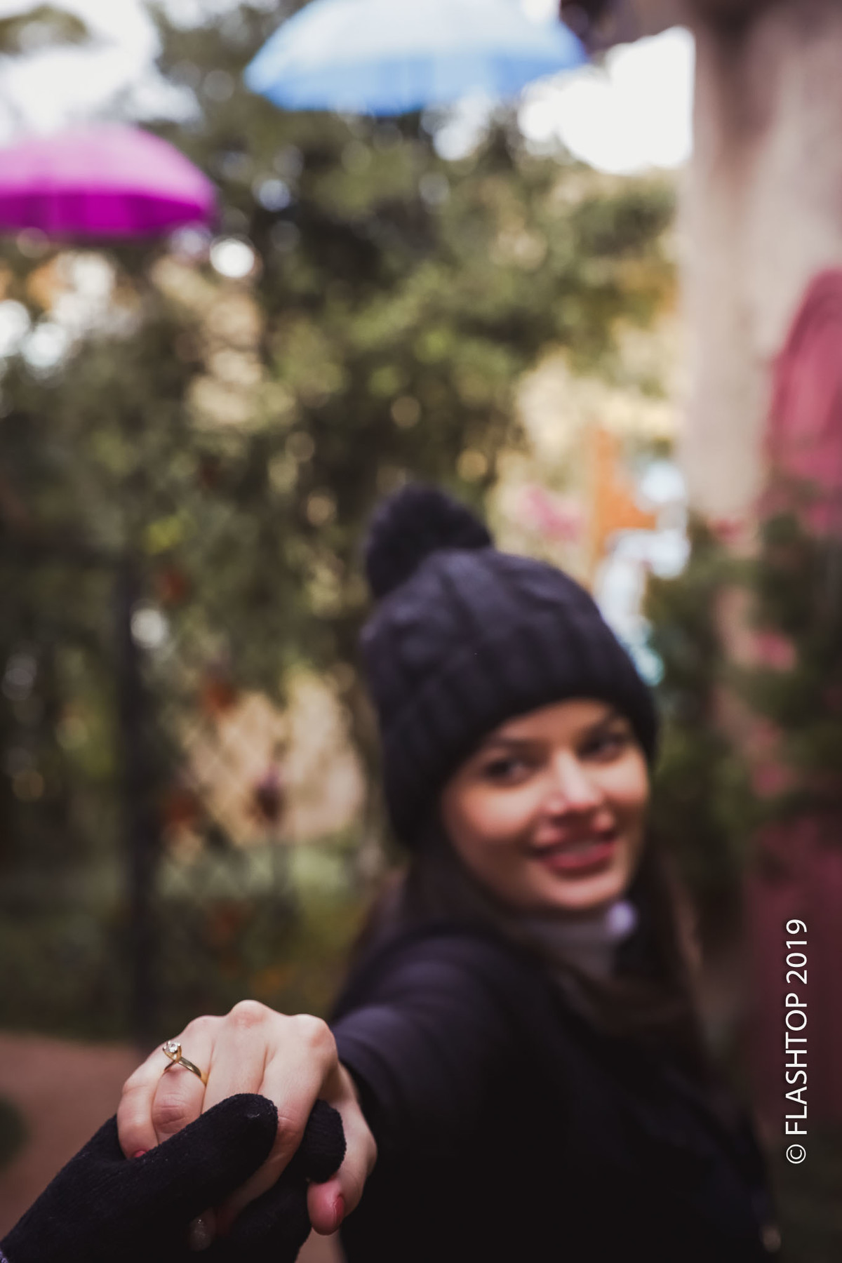 Pedido de casamento no Jardim do Amor em Gramado e canela