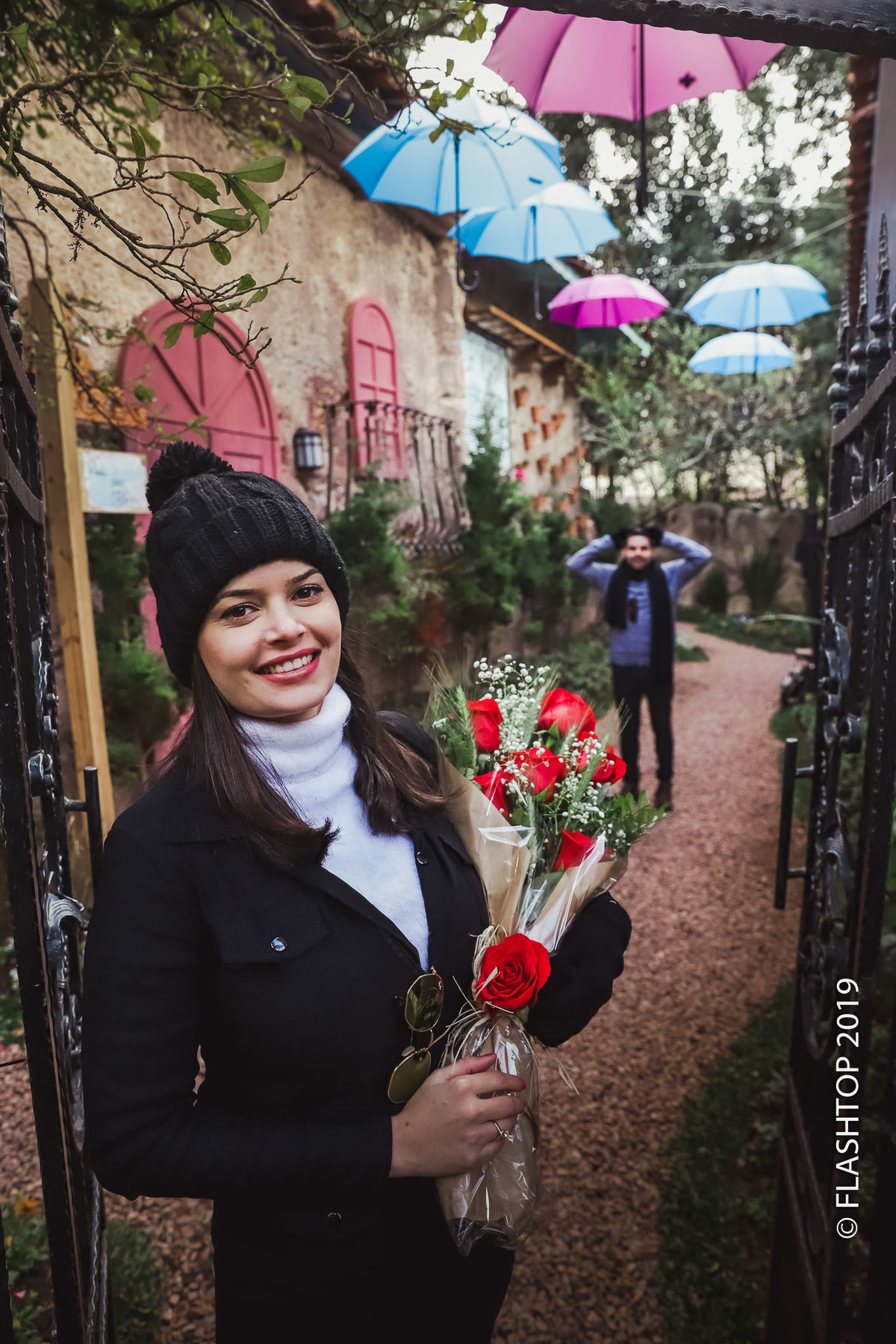 Pedido de casamento no Jardim do Amor em Gramado e canela