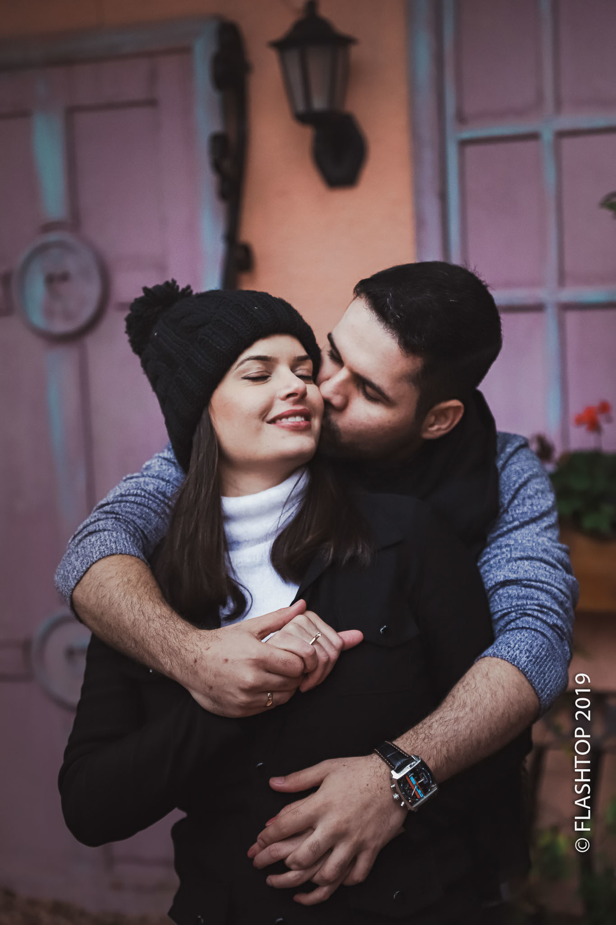 Pedido de casamento no Jardim do Amor em Gramado e canela