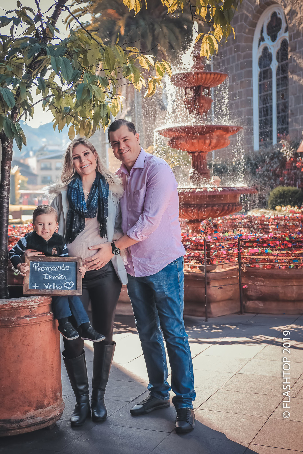 Ensaio fotográfico de gestante em Gramado