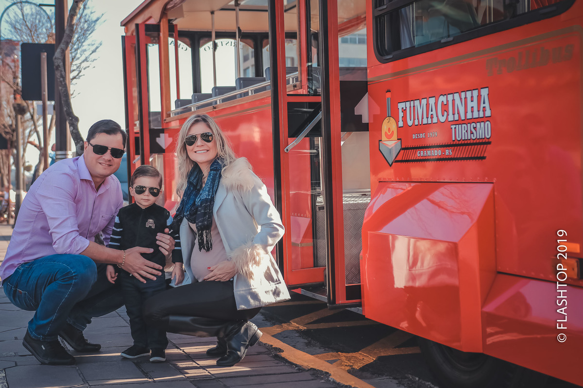 Fotografia de gestante em Gramado