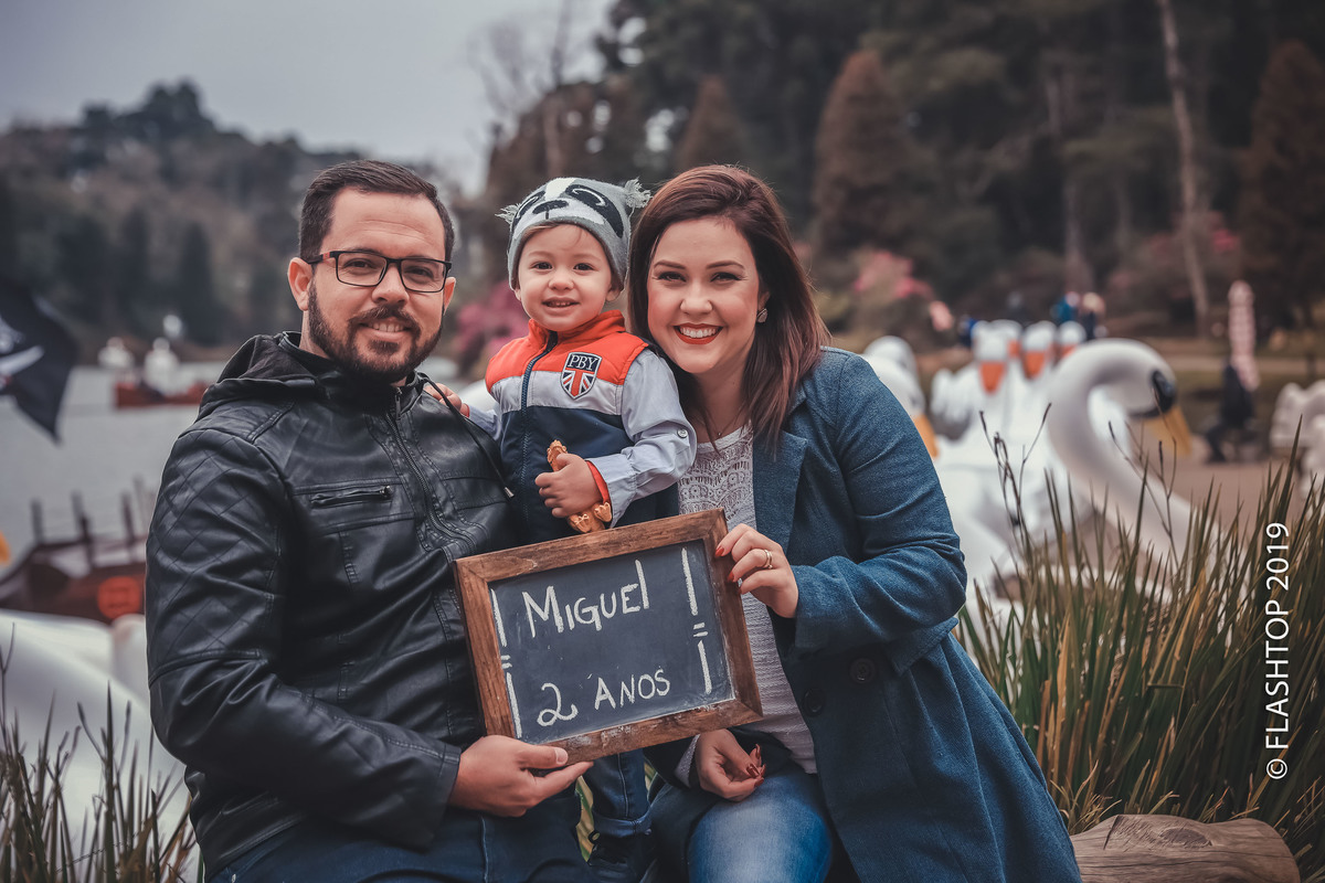 Fotografia de família em Gramado