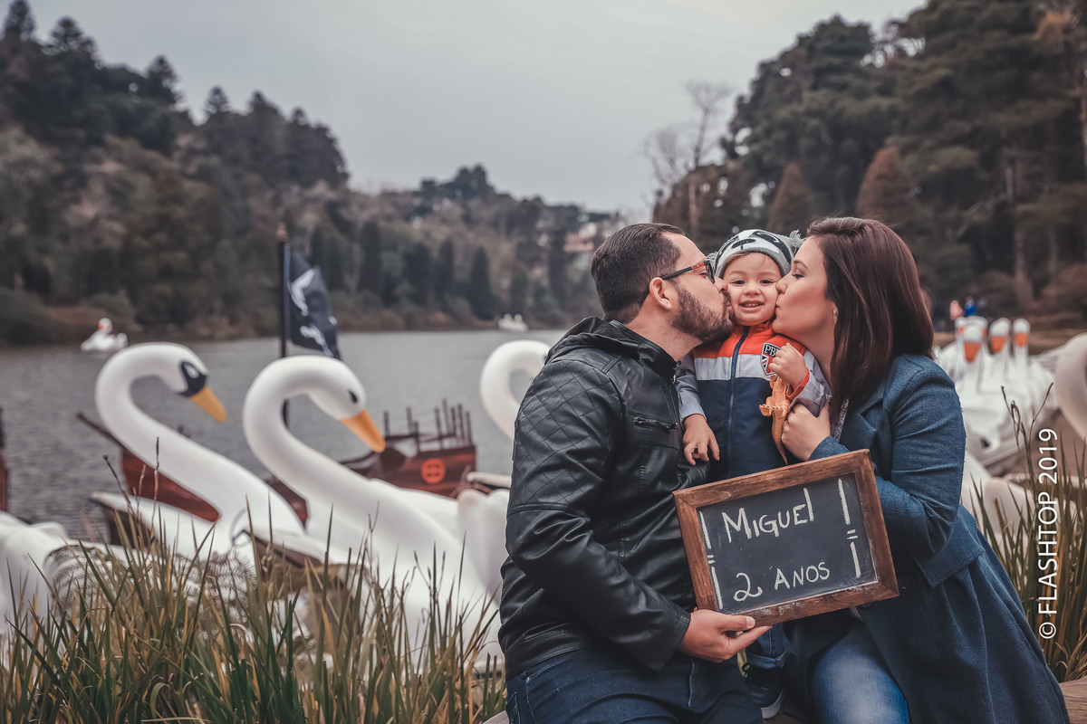 Fotografia de família em Gramado