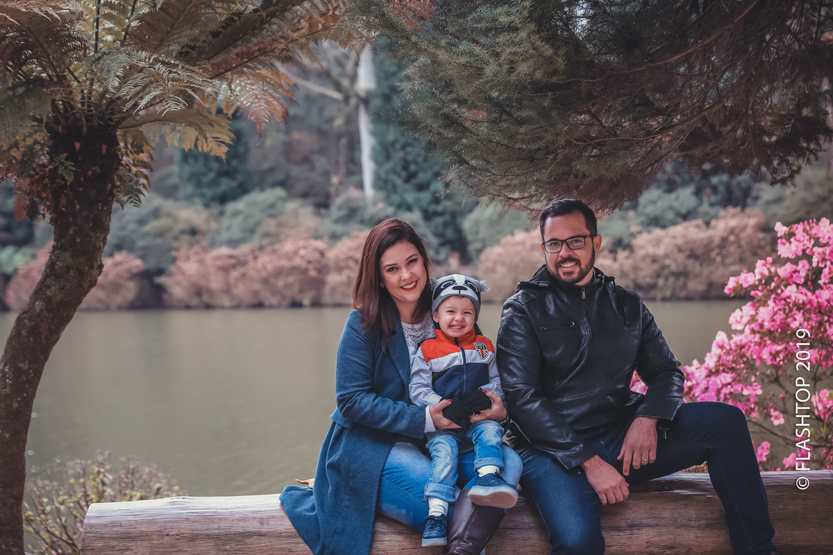 Fotografia de família em Gramado