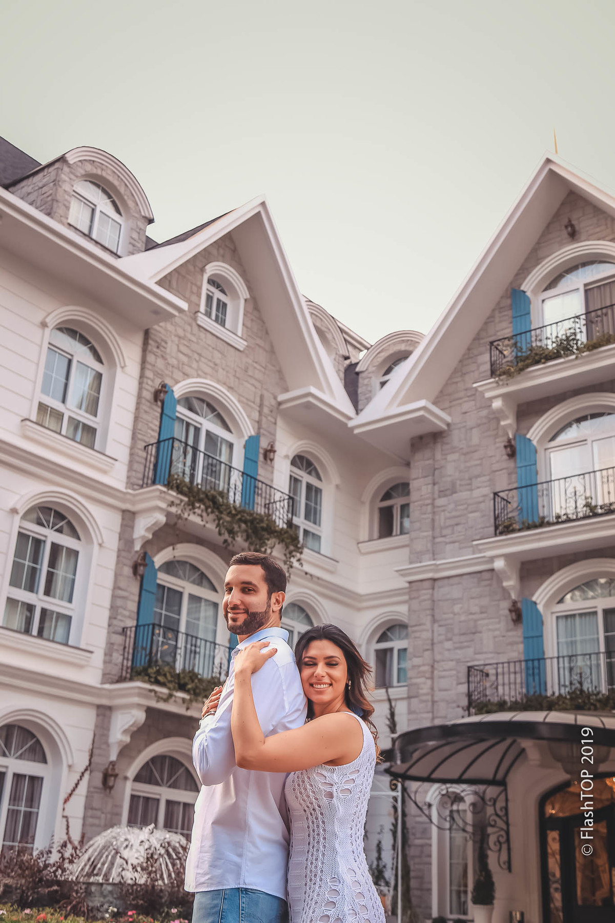 Fotografia de casal em Gramado,  Lago negro Canela, Hotel Colline de 