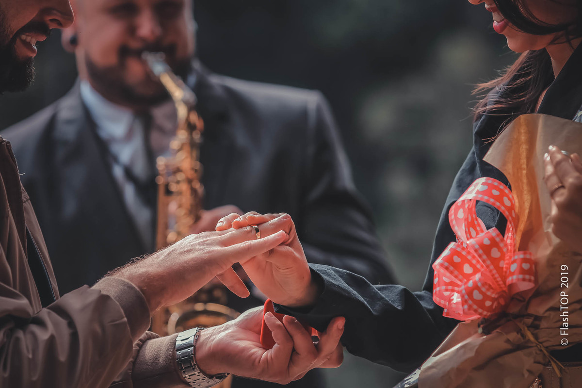 Pedido de casamento às margens do Lago Negro