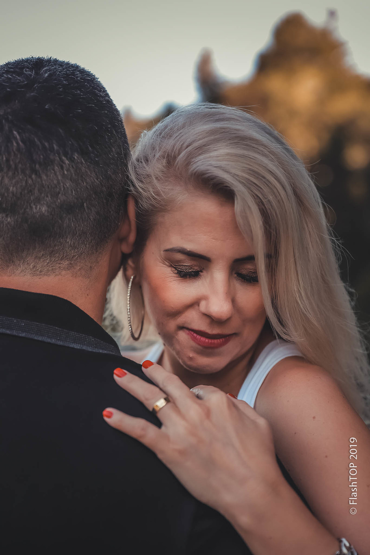Ensaio fotográfico casal em Gramado jardim do amor