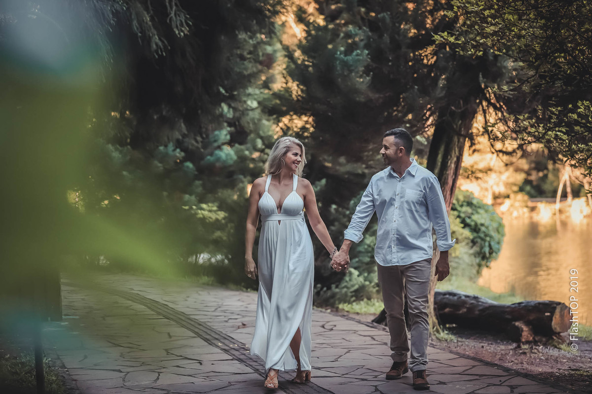 Ensaio fotográfico casal em Gramado jardim do amor